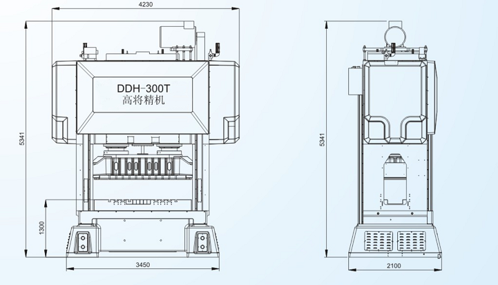 DDH-300T閉式雙點高速精密沖床 DDH-300T閉式雙點高速精密沖床